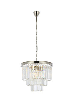 Mid. Chandeliers Drum Shade by Elegant Lighting ( 173 | 1231D20PN/RC Sydney ) 