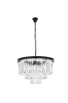 Mid. Chandeliers Drum Shade by Elegant Lighting ( 173 | 1231D26MB/RC Sydney ) 