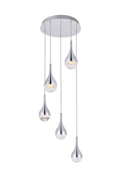 Pendants Multi-port/Cascade by Elegant Lighting ( 173 | 3805D14C Amherst ) 