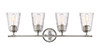 Bathroom Fixtures Four Lights by Designers Fountain ( 43 | D201M-4B-PN Westwood ) 