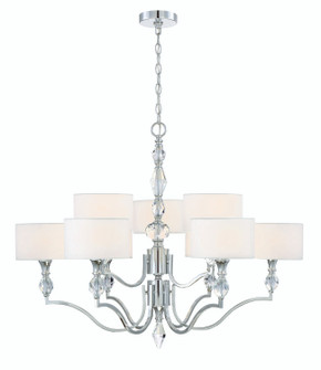 Mid. Chandeliers Drum Shade by Designers Fountain ( 43 | 89989-CH Evi ) 