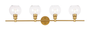 Bathroom Fixtures Four Lights by Elegant Lighting ( 173 | LD2322BR Collier ) 