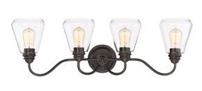 Bathroom Fixtures Four Lights by Designers Fountain ( 43 | 90204-SB Foundry ) 