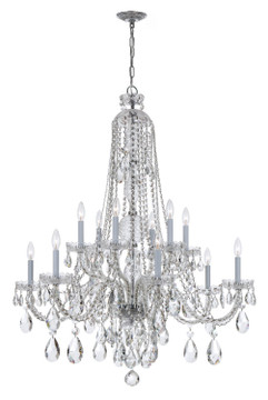 Large Chandeliers Candle by Crystorama ( 60 | 1112-CH-CL-MWP Traditional Crystal ) 