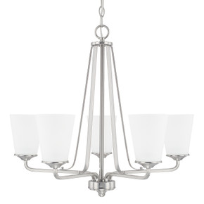 Mid. Chandeliers Glass Up by Capital Lighting ( 65 | 414151BN-331 Braylon ) 