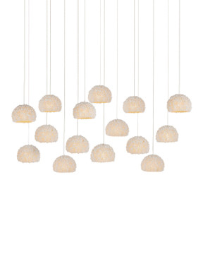 Linear/Island 4 Light + by Currey and Company ( 142 | 9000-1181 Virtu Collection ) 