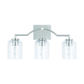 Bathroom Fixtures Three Lights by Capital Lighting ( 65 | 139331BN-500 Carter ) 