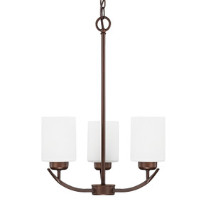 Mini Chandeliers Glass Shade by Capital Lighting ( 65 | 415231BZ-338 Dixon ) 