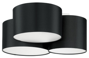 Flush Mounts Drum Shade by Eglo USA ( 217 | 205186A Pastore ) 