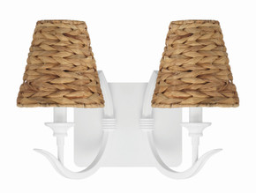 Sconces Double Candle by Craftmade ( 46 | 58362-MWW Kokomo ) 