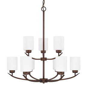 Mid. Chandeliers Glass Up by Capital Lighting ( 65 | 415291BZ-338 Dixon ) 