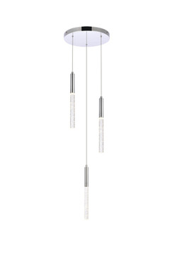 Mini Pendants 3 Light Cluster by Elegant Lighting ( 173 | 5203D12C Ruelle ) 