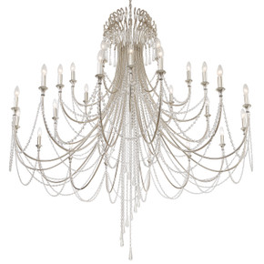 Large Chandeliers Candle by Crystorama ( 60 | ARC-1929-SA-CL-MWP Arcadia ) 