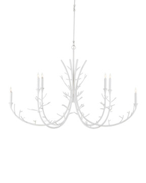 Mid. Chandeliers Candle by Currey and Company ( 142 | 9000-1207 Twiggy Oval Chandelier ) 