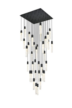 Large Chandeliers Multi-Port/Cascade by Elegant Lighting ( 173 | 2088G42BK Aurora ) 