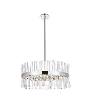 Mid. Chandeliers Drum Shade by Elegant Lighting ( 173 | 6200D25C Serephina ) 