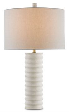 Lamps Table by Currey and Company ( 142 | 6761 Snowdrop White Table Lamp ) 