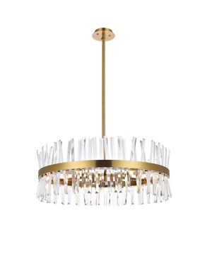 Mid. Chandeliers Drum Shade by Elegant Lighting ( 173 | 6200D32SG Serephina ) 