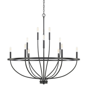 Large Chandeliers Candle by Capital Lighting ( 65 | 428501MB Greyson ) 