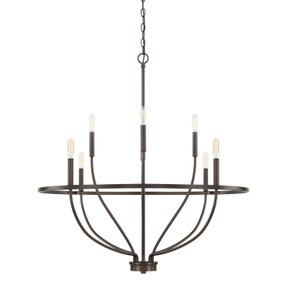 Mid. Chandeliers Candle by Capital Lighting ( 65 | 428581BZ Greyson ) 