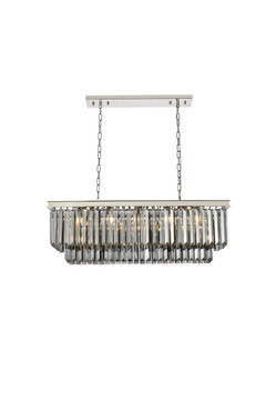 Large Chandeliers Glass Shade by Elegant Lighting ( 173 | 1232D40PN-SS/RC Sydney ) 