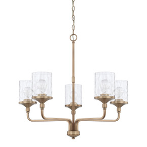 Mid. Chandeliers Glass Up by Capital Lighting ( 65 | 428851AD-451 Colton ) 