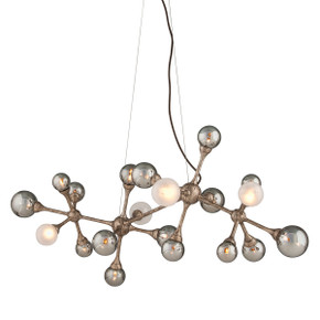 Foyer/Hall Lanterns Glass w/Frame by Corbett Lighting ( 68 | 206-520-SGL Element ) 