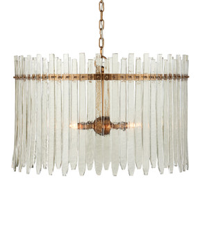 Mid. Chandeliers Glass Down by Currey and Company ( 142 | 9000-1234 Electra Collection ) 