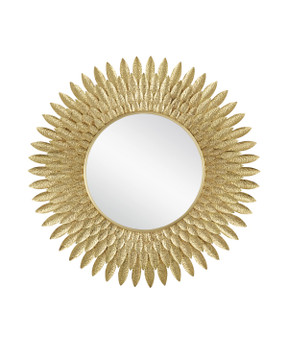 Mirrors Oval/Round by Currey and Company ( 142 | 1000-0160 Plume Round Mirror ) 