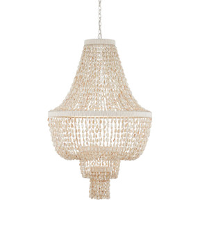 Mid. Chandeliers Glass Down by Currey and Company ( 142 | 9000-1242 Cybele Chandelier ) 
