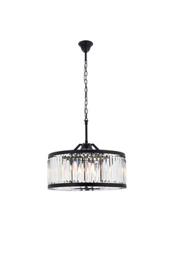 Mid. Chandeliers Drum Shade by Elegant Lighting ( 173 | 1233D28MB/RC Chelsea ) 