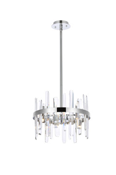 Pendants Drum Shade by Elegant Lighting ( 173 | 2200D16C Serena ) 