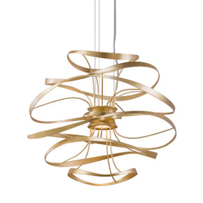 Pendants Sphere by Corbett Lighting ( 68 | 216-41-GL/SS Calligraphy ) 