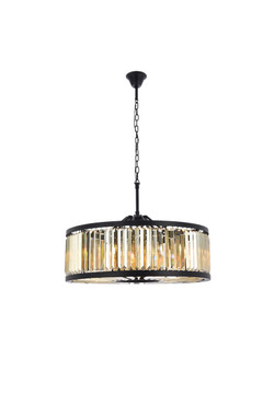 Large Chandeliers Drum Shade by Elegant Lighting ( 173 | 1233D35MB-GT/RC Chelsea ) 