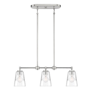 Linear/Island 3 Light Bar by Designers Fountain ( 43 | D230M-IS-PN Ingo ) 