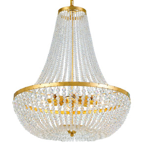 Mid. Chandeliers Empire/Basket by Crystorama ( 60 | 609-GA Rylee ) 