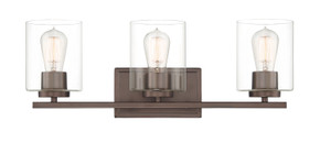 Bathroom Fixtures Three Lights by Designers Fountain ( 43 | 93003-SCB Liam ) 