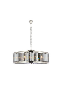 Large Chandeliers Drum Shade by Elegant Lighting ( 173 | 1233G43PN-SS/RC Chelsea ) 
