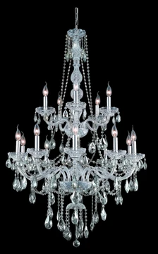 Mid. Chandeliers Candle by Elegant Lighting ( 173 | 7915G33C-GT/RC Verona ) 