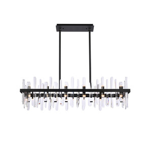 Linear/Island Geometric/Linear by Elegant Lighting ( 173 | 2200G42BK Serena ) 