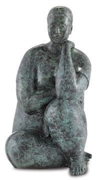 Home Accents Statues/Sculptures by Currey and Company ( 142 | 1200-0364 Lady Collection ) 