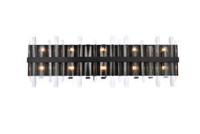 Bathroom Fixtures Cylindrical / Linear by Elegant Lighting ( 173 | 2200W36BK Serena ) 