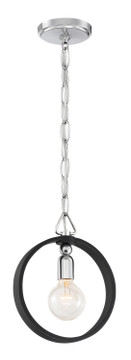 Mini Pendants Open Frame by Designers Fountain ( 43 | 93430-BK Huxton ) 