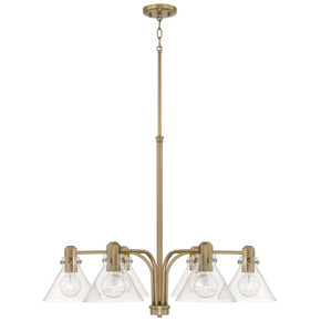 Mid. Chandeliers Glass Down by Capital Lighting ( 65 | 445861AD-528 Greer ) 