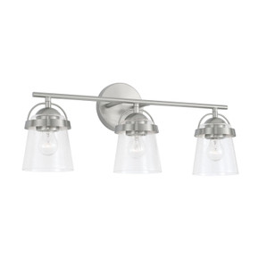 Bathroom Fixtures Three Lights by Capital Lighting ( 65 | 147031BN-534 Madison ) 