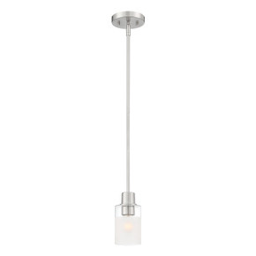 Mini Pendants Glass Down by Designers Fountain ( 43 | D236M-4P-BN Cedar Lane ) 