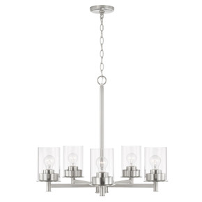 Mid. Chandeliers Glass Up by Capital Lighting ( 65 | 446851BN-532 Mason ) 