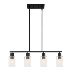 Linear/Island 4 Light + by Designers Fountain ( 43 | D236M-IS-MB Cedar Lane ) 