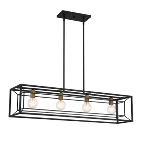 Linear/Island Open Frame by Designers Fountain ( 43 | D237M-IS-MB Within ) 