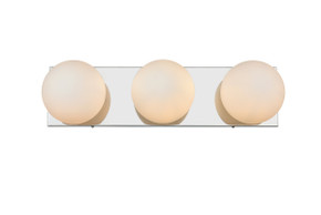 Bathroom Fixtures Three Lights by Elegant Lighting ( 173 | LD7303W22CH Jaylin ) 